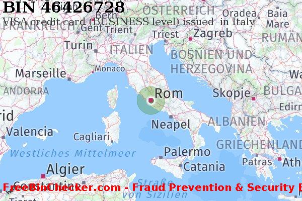 46426728 VISA credit Italy IT BIN-Liste