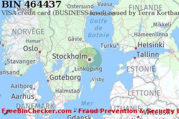 464437 VISA credit Sweden SE BIN Liste 
