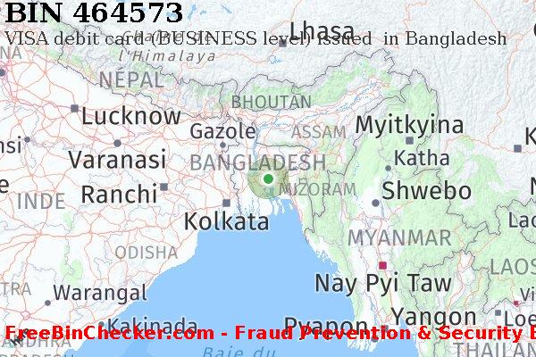 464573 VISA debit Bangladesh BD BIN Liste 