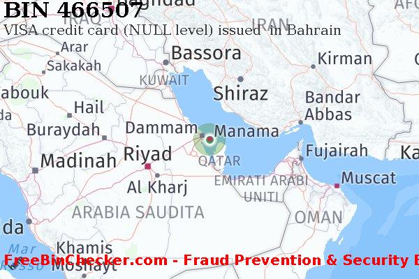 466507 VISA credit Bahrain BH Lista BIN