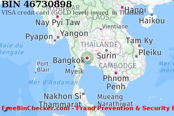 46730898 VISA credit Thailand TH BIN Liste 