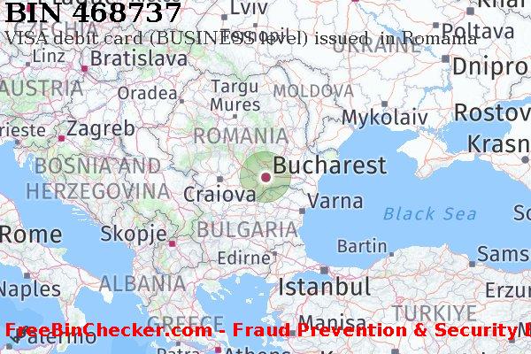 468737 VISA debit Romania RO BIN List