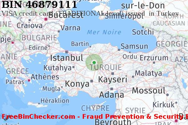 46879111 VISA credit Turkey TR BIN Liste 