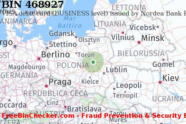 468927 VISA debit Poland PL Lista BIN