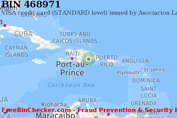 468971 VISA credit Dominican Republic DO BIN List