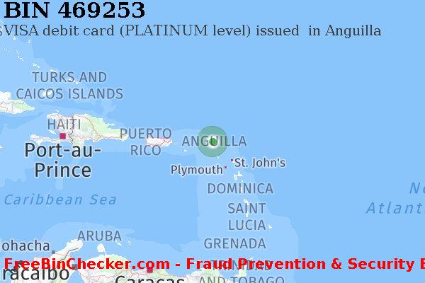 469253 VISA debit Anguilla AI BIN Dhaftar
