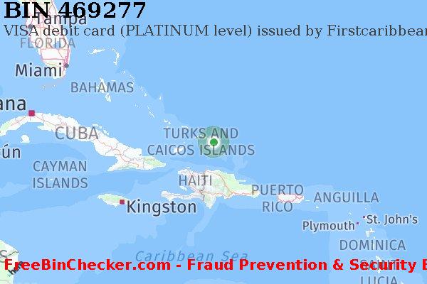 469277 VISA debit Turks and Caicos Islands TC BIN Lijst