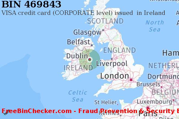 469843 VISA credit Ireland IE BIN List