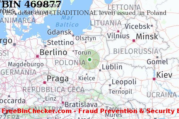 469877 VISA debit Poland PL Lista BIN