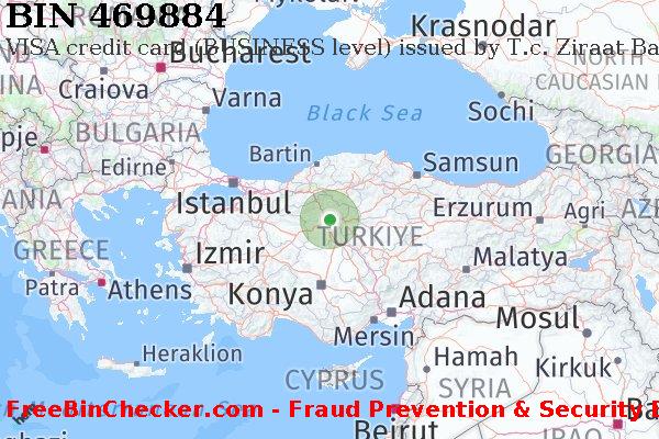 469884 VISA credit Turkey TR BIN List