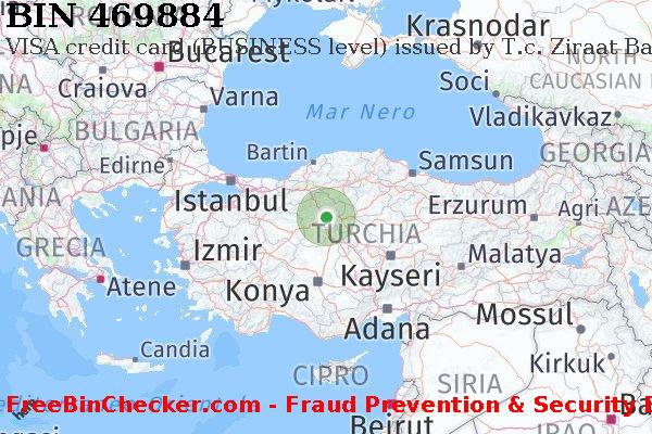 469884 VISA credit Turkey TR Lista BIN