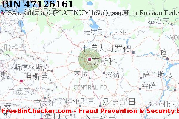 47126161 VISA credit Russian Federation RU BIN列表