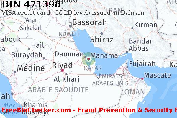 471398 VISA credit Bahrain BH BIN Liste 