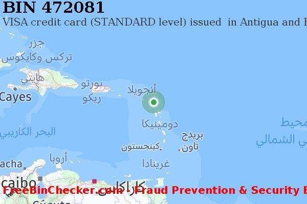 472081 VISA credit Antigua and Barbuda AG قائمة BIN