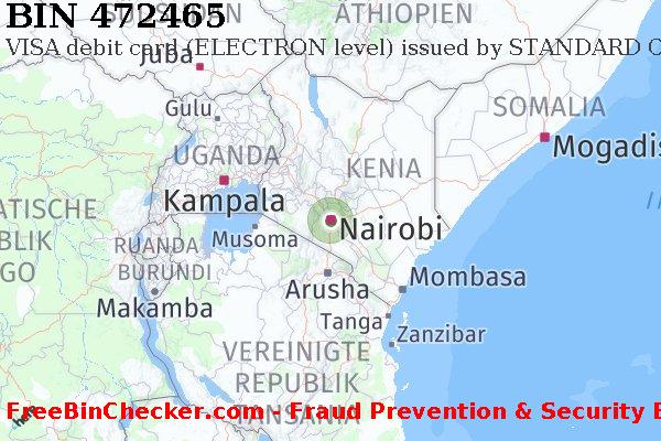 472465 VISA debit Kenya KE BIN-Liste
