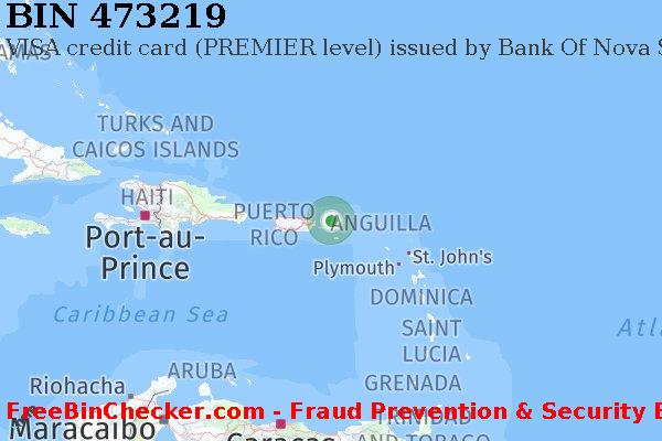 473219 VISA credit Virgin Islands (U.S.) VI BIN List