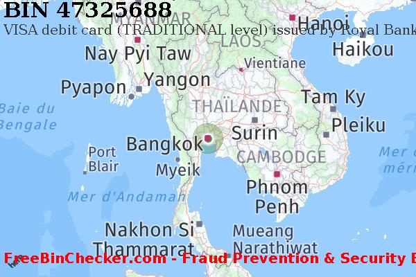 47325688 VISA debit Thailand TH BIN Liste 