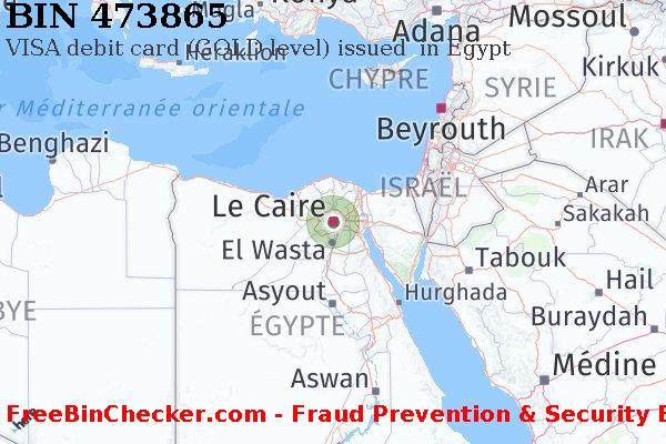 473865 VISA debit Egypt EG BIN Liste 