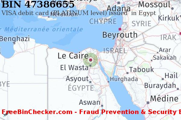 47386655 VISA debit Egypt EG BIN Liste 