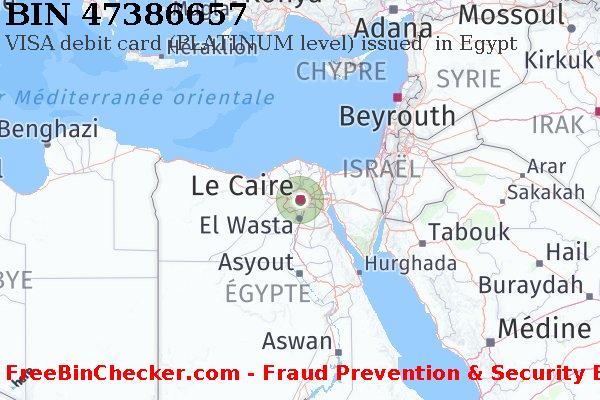 47386657 VISA debit Egypt EG BIN Liste 