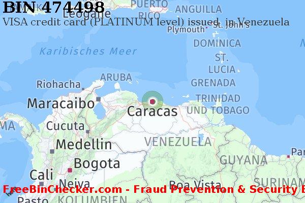 474498 VISA credit Venezuela VE BIN-Liste