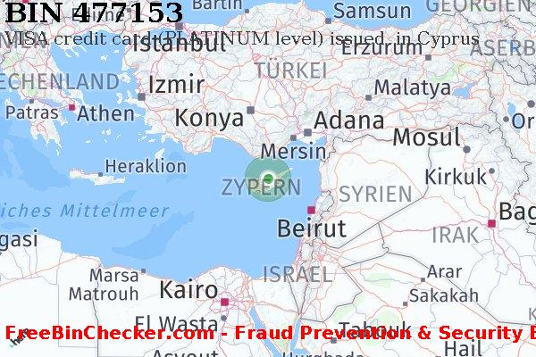 477153 VISA credit Cyprus CY BIN-Liste