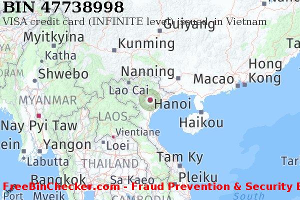 47738998 VISA credit Vietnam VN BIN Lijst