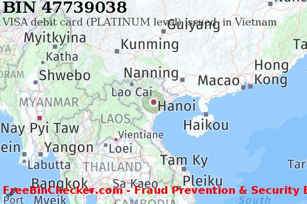 47739038 VISA debit Vietnam VN BIN List