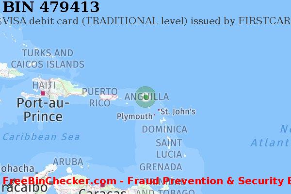 479413 VISA debit Anguilla AI BIN Lijst