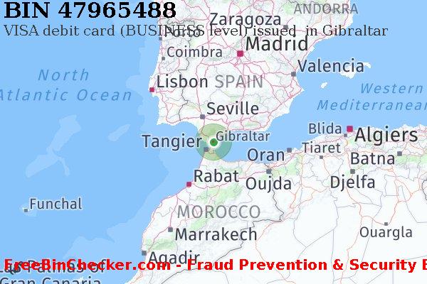 47965488 VISA debit Gibraltar GI BIN Lijst