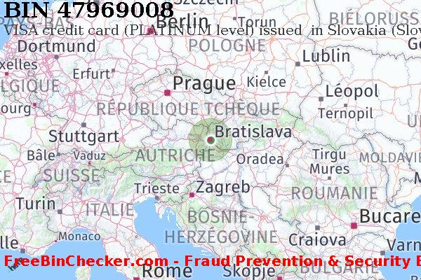 47969008 VISA credit Slovakia (Slovak Republic) SK BIN Liste 