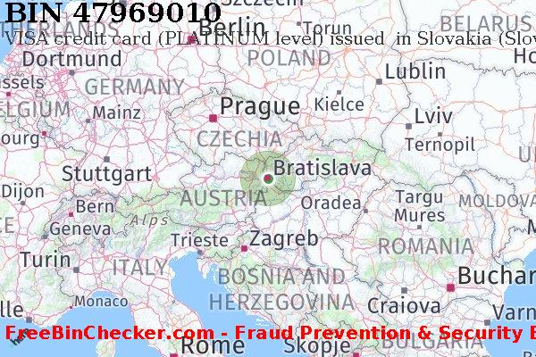 47969010 VISA credit Slovakia (Slovak Republic) SK বিন তালিকা