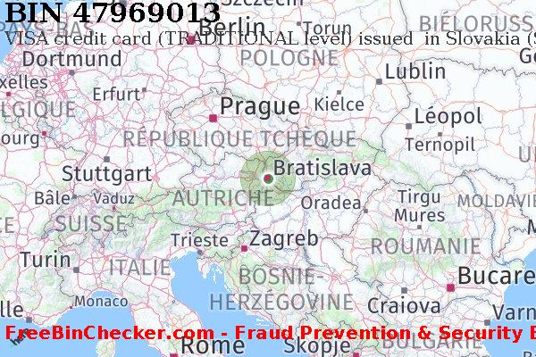 47969013 VISA credit Slovakia (Slovak Republic) SK BIN Liste 