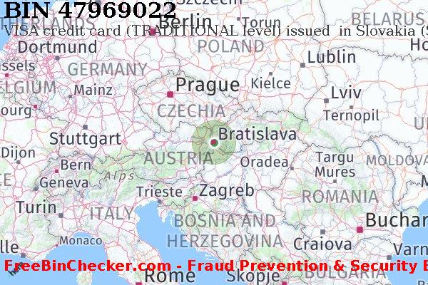 47969022 VISA credit Slovakia (Slovak Republic) SK BIN List