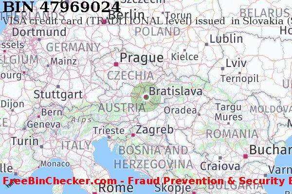 47969024 VISA credit Slovakia (Slovak Republic) SK BIN List