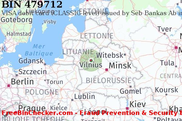 479712 VISA debit Lithuania LT BIN Liste 