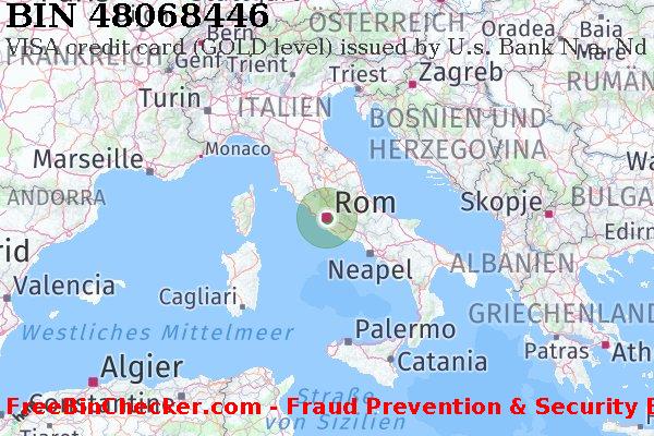 48068446 VISA credit Italy IT BIN-Liste