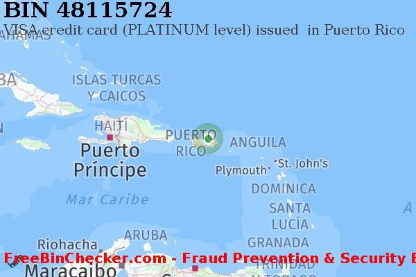 48115724 VISA credit Puerto Rico PR Lista de BIN