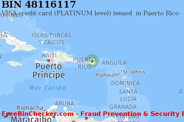 48116117 VISA credit Puerto Rico PR Lista de BIN