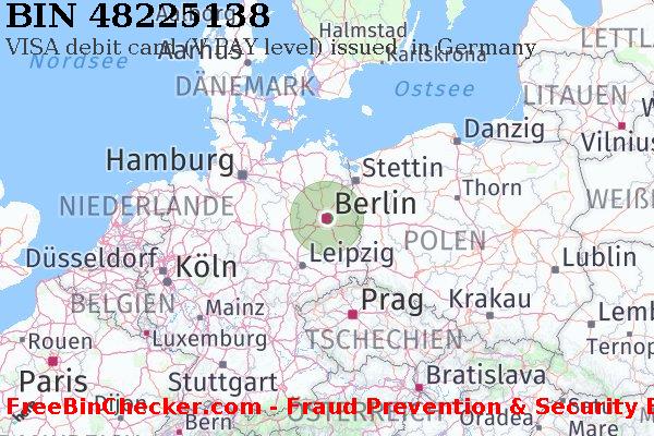 48225138 VISA debit Germany DE BIN-Liste