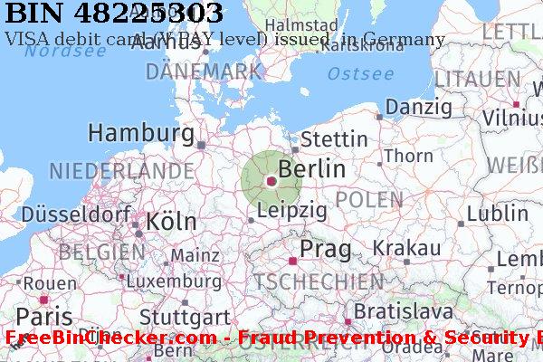 48225303 VISA debit Germany DE BIN-Liste