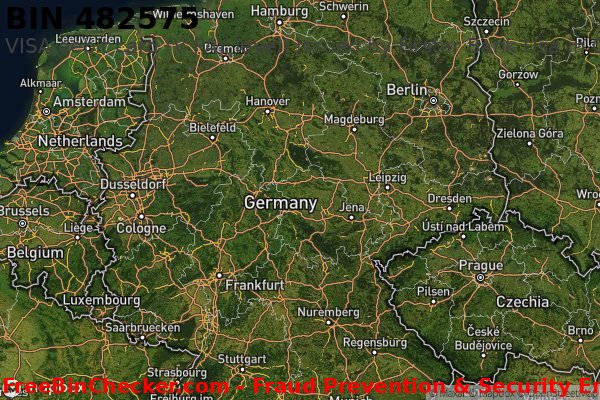 482575 VISA debit Germany DE قائمة BIN