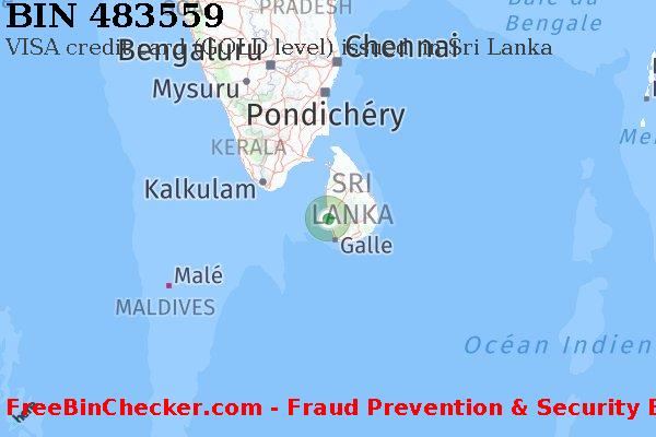483559 VISA credit Sri Lanka LK BIN Liste 