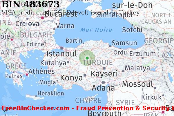 483673 VISA credit Turkey TR BIN Liste 