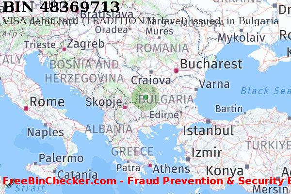 48369713 VISA debit Bulgaria BG BIN 목록