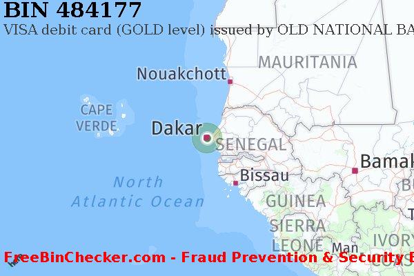 484177 VISA debit Senegal SN BIN List