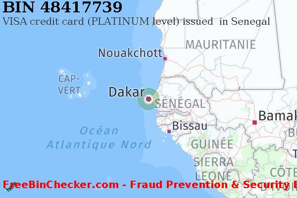 48417739 VISA credit Senegal SN BIN Liste 