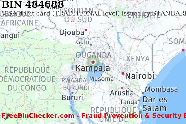 484688 VISA debit Uganda UG BIN Liste 