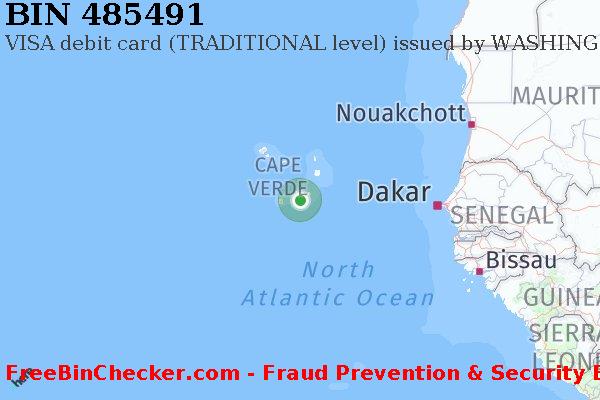 485491 VISA debit Cape Verde CV BIN Lijst