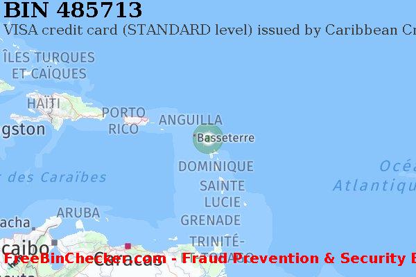 485713 VISA credit Antigua and Barbuda AG BIN Liste 